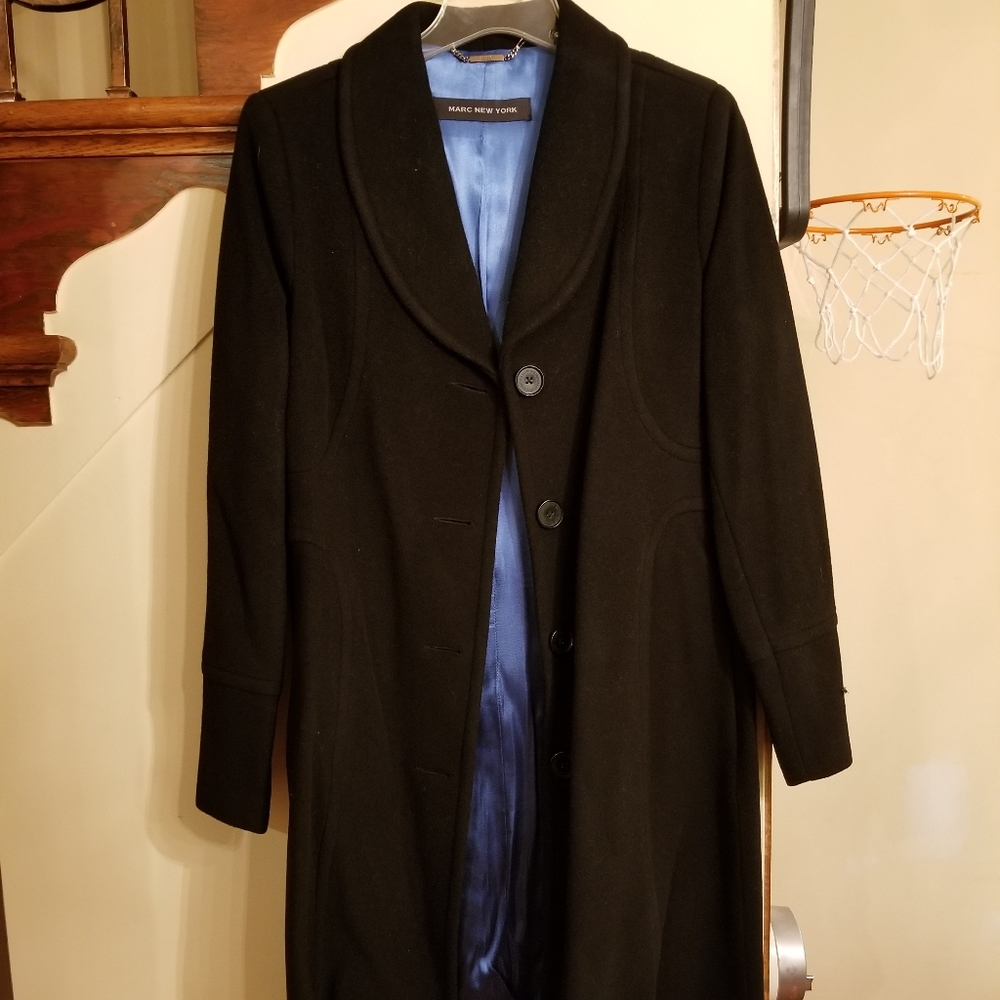 Woman's long dress coat